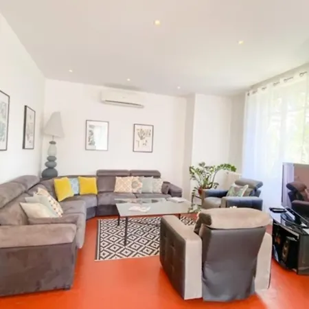 펜션 Villa 8 Chambres - 200 Metres Croisette